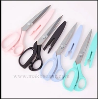 Stainless Steel Carbo Titanium Scissors (10.5 inch) (Multi Color) 